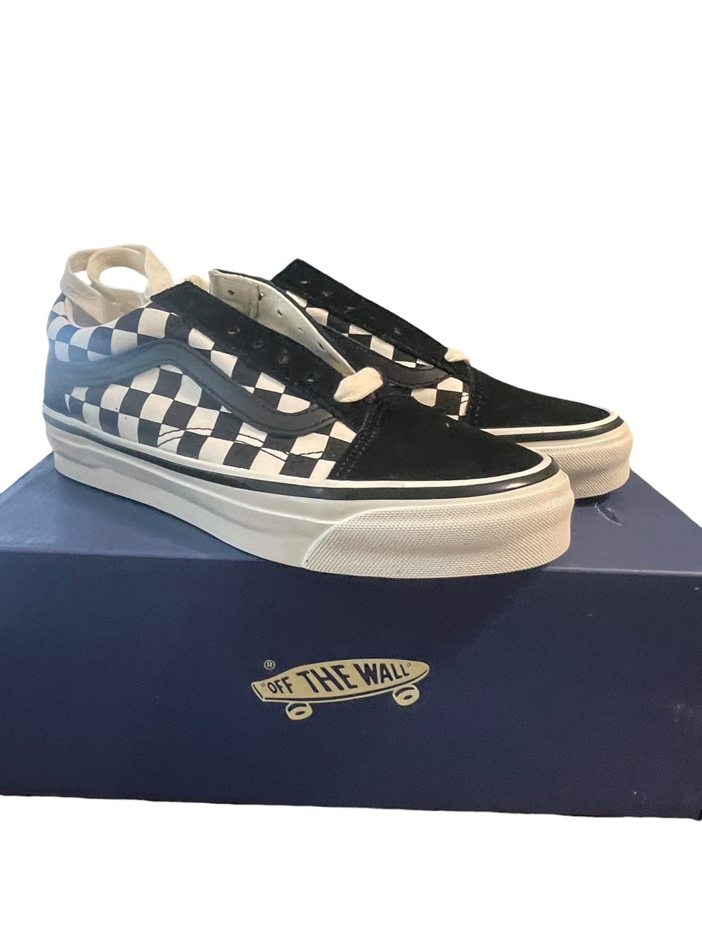 NWT Van's Black & White Lx Old Skool Lace Up Sneakers Skater Punk Alternative 7